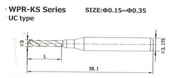 Mũi cắt Xiatec WPR-KS Series