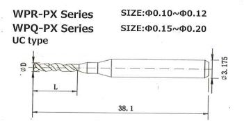 Drill bit WPR-PX Series